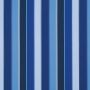 Sunbrella Milano Cobalt Chaise Lounge Cushion with Fabric ties