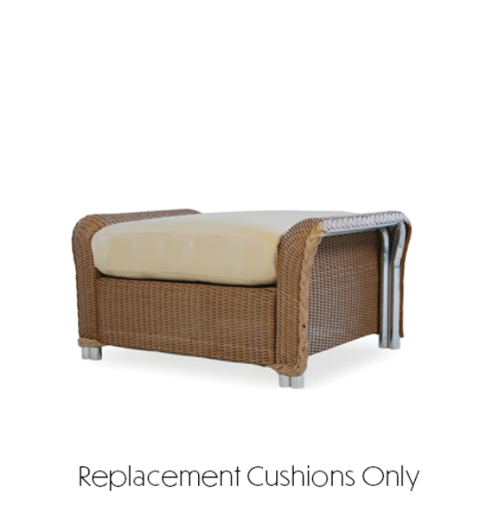 Picture of Reflections Ottoman | Lloyd Flanders Replacement Cushions