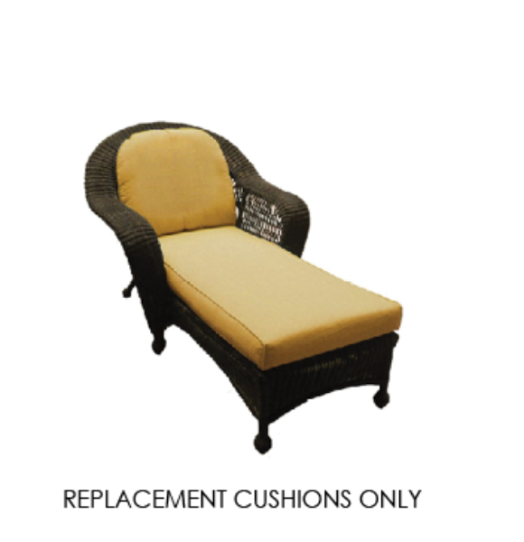 Picture of Wicker Chaise | North Cape (NC) Replacement Cushions