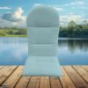 Sunbrella Canvas Mineral Blue Adirondack Chair Cushions or Adirondack Chair Pads
