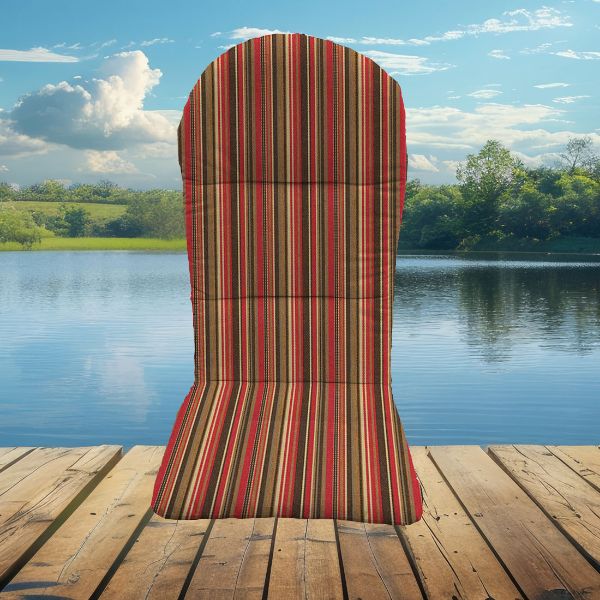 Sunbrella Dorsett Cherry Adirondack Chair Cushions or Adirondack Chair Pads