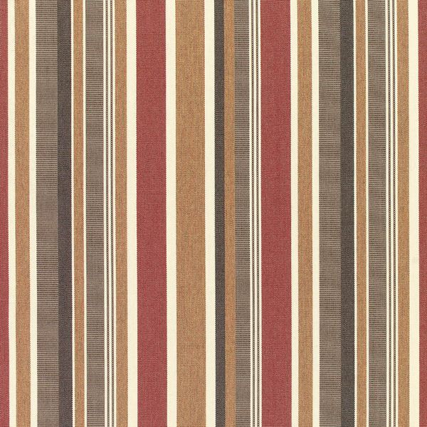 Sunbrella Brannon Redwood outdoor fabric for patio furniture cushions and outdoor pillows