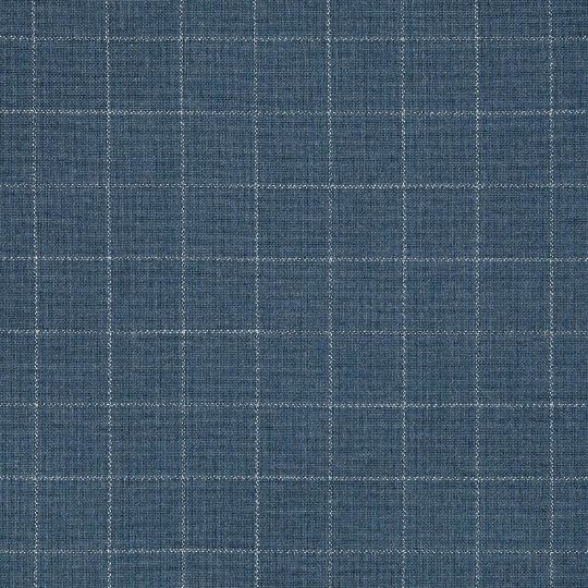 Sunbrella Context Indigo outdoor fabric for patio furniture cushions and outdoor pillows