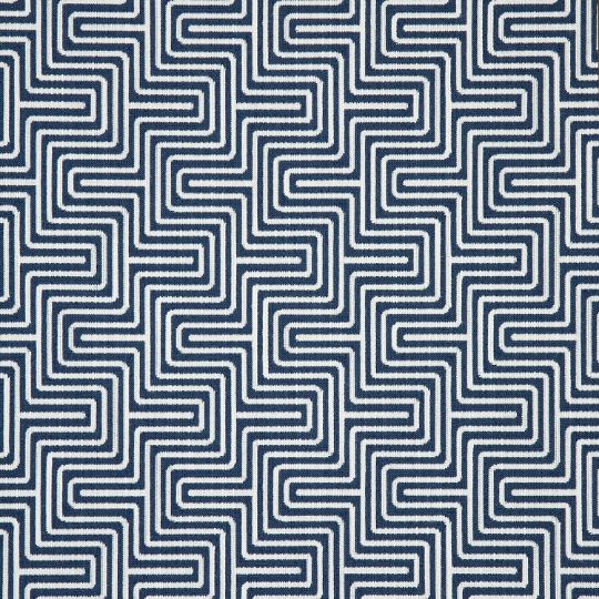 Sunbrella Figure Indigo outdoor fabric for patio furniture cushions and outdoor pillows