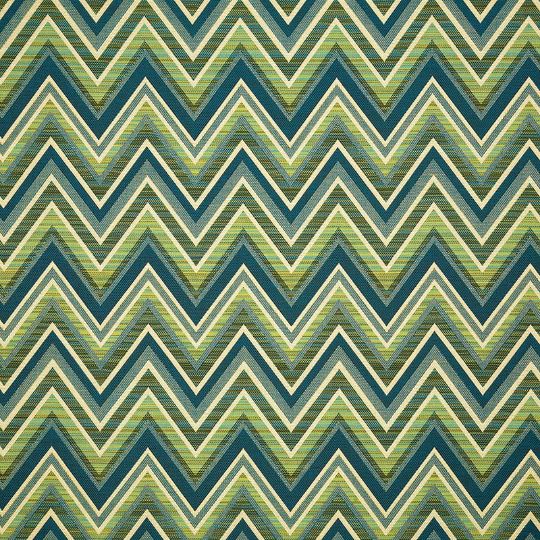 Sunbrella Fischer Lagoon outdoor fabric for patio furniture cushions and outdoor pillows