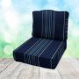 Picture of Viento Nautical Patio Chair Cushion