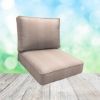 Sunbrella Caper Blush Patio Chair Replacement Cushions