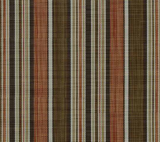 Phifertex Dakota Stripe Clay sling chair replacement fabric 