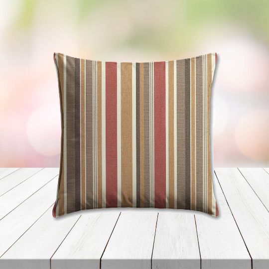 Sunbrella Brannon Redwood Outdoor Pillow
