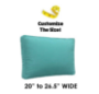 Boxed Back Cushion for Outdoor Patio Furniture - Back Only Custom Sizes