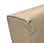 Deep Seating Patio Chair Replacement Cushions with a Flat Front Bullnose Design - Custom Made To Order in The Exact Size You Need