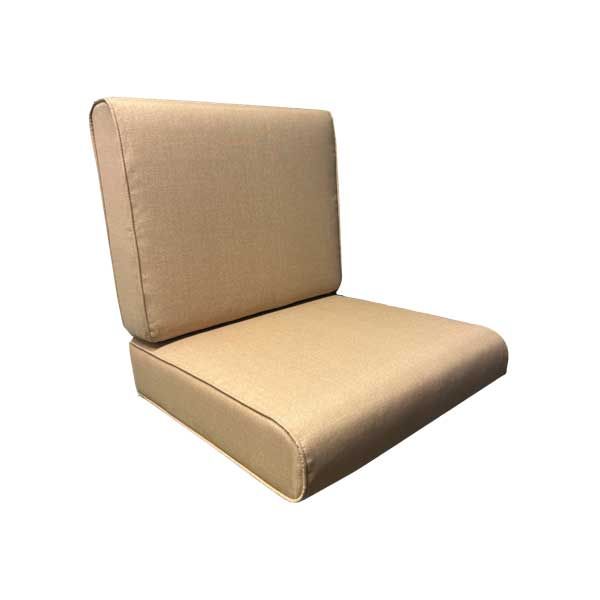 Cascadia Outdoor Cushions make custom outdoor patio furniture cushions for any style of patio furniture in Sunbrella Outdoor Fabrics