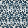 Outdura® Fabric Sample - Geo Nautical | USA-Made, Solution-Dyed Acrylic