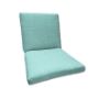 Sunbrella Dupione Celeste Universal Patio Chair Cushion With Ties
