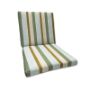 Sunbrella Gateway Aloe Universal Patio Chair Cushion With Ties