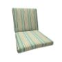 Sunbrella Gavin Mist Universal Patio Chair Cushion With Ties