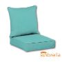 Cascadia Outdoor Cushions make custom outdoor patio furniture cushions for any style of patio furniture in Sunbrella Outdoor Fabrics