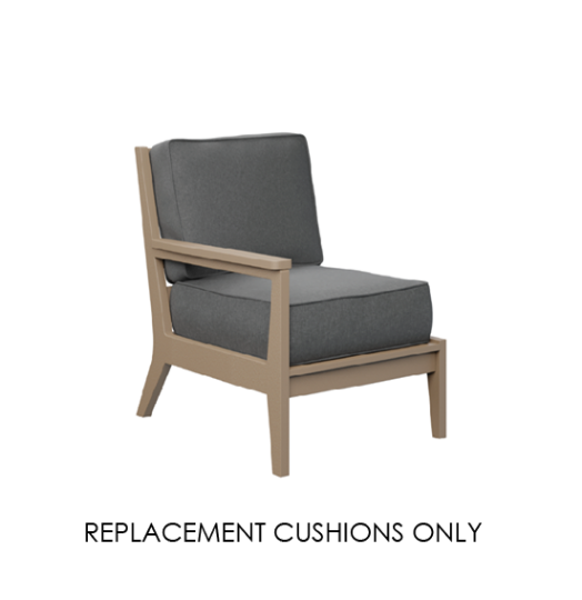 Berlin Gardens Mayhew Right Arm Club Chair Replacement Cushions – Custom Sunbrella