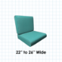 Cascadia Outdoor Cushions make custom outdoor patio furniture cushions for any style of patio furniture in Sunbrella Outdoor Fabrics