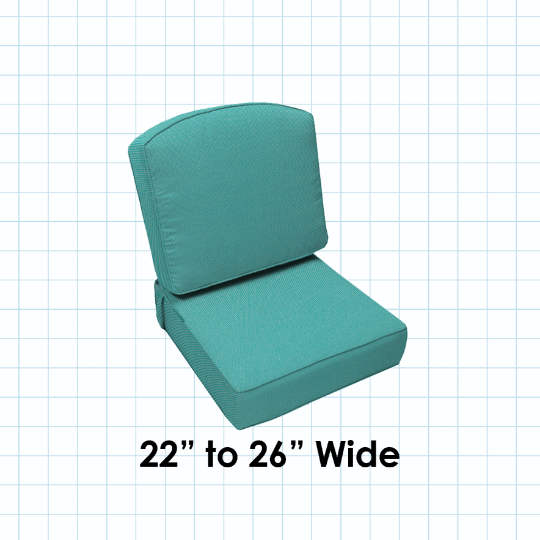 Cascadia Outdoor Cushions make custom outdoor patio furniture cushions for any style of patio furniture in Sunbrella Outdoor Fabrics
