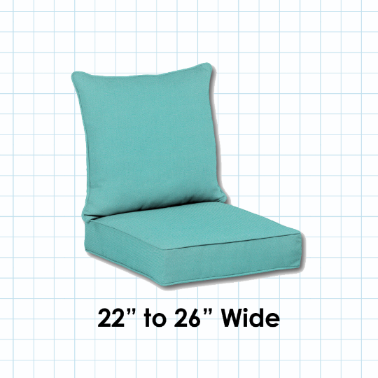 Cascadia Outdoor Cushions make custom outdoor patio furniture cushions for any style of patio furniture in Sunbrella Outdoor Fabrics