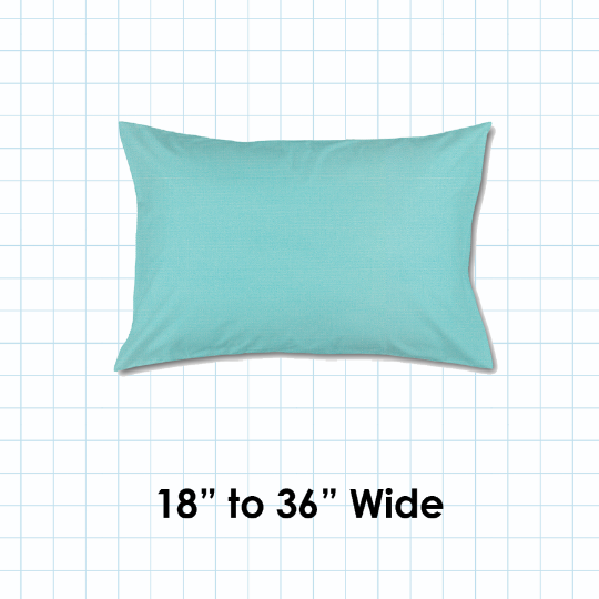 Custom Outdoor Pillows Sunbrella Fabrics - Hard to Find Sizes