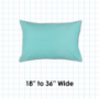 Custom Outdoor Pillows Sunbrella Fabrics - Hard to Find Sizes