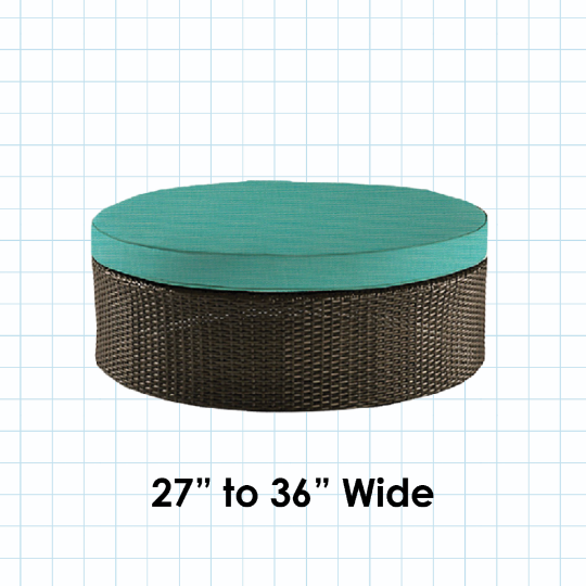 Round Ottoman Cushion