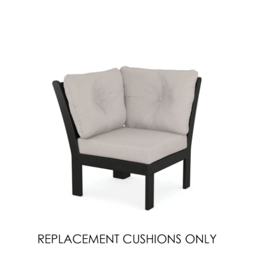 Custom Sunbrella replacement cushion for Polywood Vineyard Collection chair – over 300 fabric options, made to order for a perfect fit