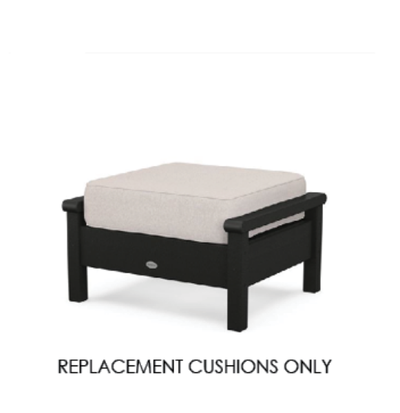 Custom Replacement Cushions for Polywood Harbour Ottoman | 300+ Sunbrella Fabrics