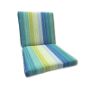 Sunbrella Seville Seaside Universal Patio Chair Cushion With Ties