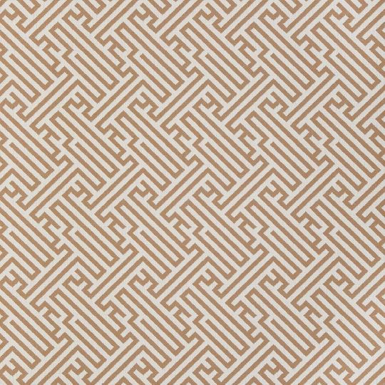 Outdura® Fabric Sample - Labyrinth Ochre | USA-Made, Solution-Dyed Acrylic