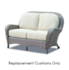 Erwin & Sons Havana Collection Loveseat Replacement Cushions | All-Weather Wicker