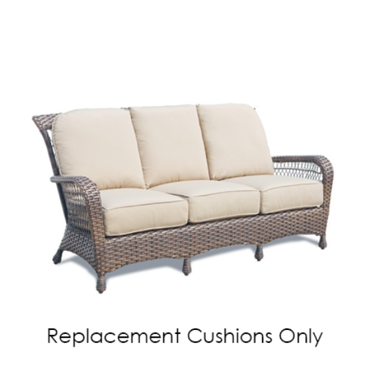 Erwin & Sons Bel Air Collection Sofa Replacement Cushions | All-Weather Wicker