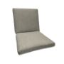 Sunbrella Spectrum Dove Universal Patio Chair Cushion With Ties