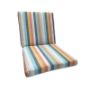 Sunbrella Surround Sunrise Universal Patio Chair Cushion With Ties