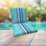 Sunbrella Dolce Oasis Universal Patio Chair Cushion With Ties