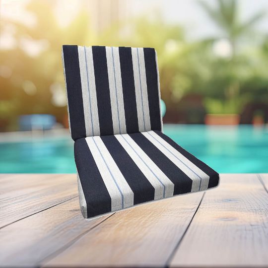 Sunbrella Relate Harbor Universal Patio Chair Cushion With Ties