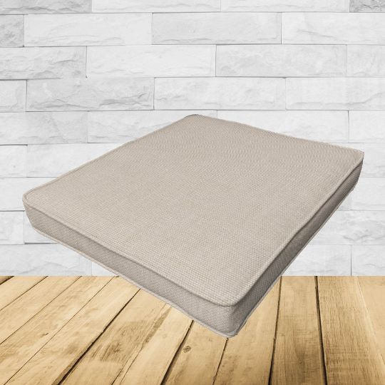 Sunbrella Play Oat Outdoor Patio Dining Chair Seat Cushions – Durable & Stylish Patio Comfort