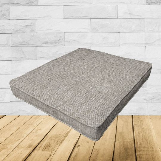Sunbrella Crush Ash Outdoor Patio Dining Chair Seat Cushions – Durable & Stylish Patio Comfort