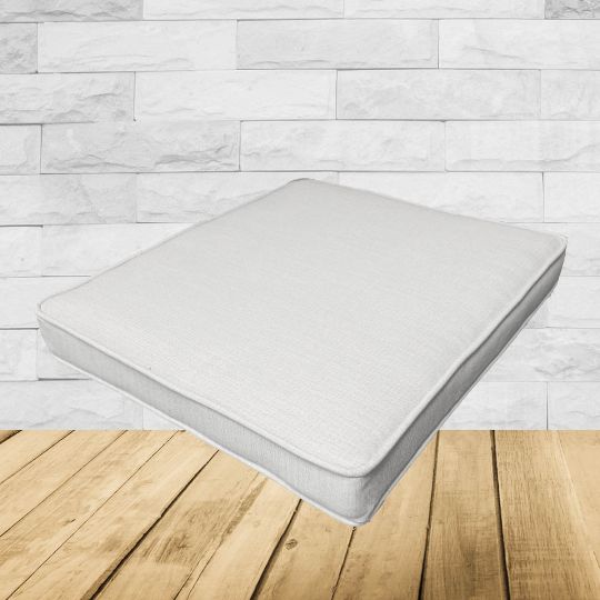 Sunbrella Linville Snow Outdoor Patio Dining Chair Seat Cushions – Durable & Stylish Patio Comfort