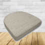 Action Ash Sunbrella Wicker Patio Chair Cushions rounded or contoured wicker chair pads