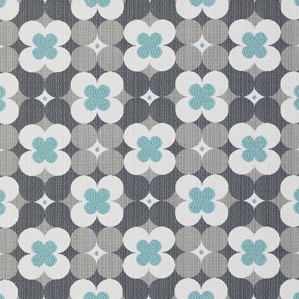 Outdura® Fabric Sample - Poppy Capris | USA-Made, Solution-Dyed Acrylic