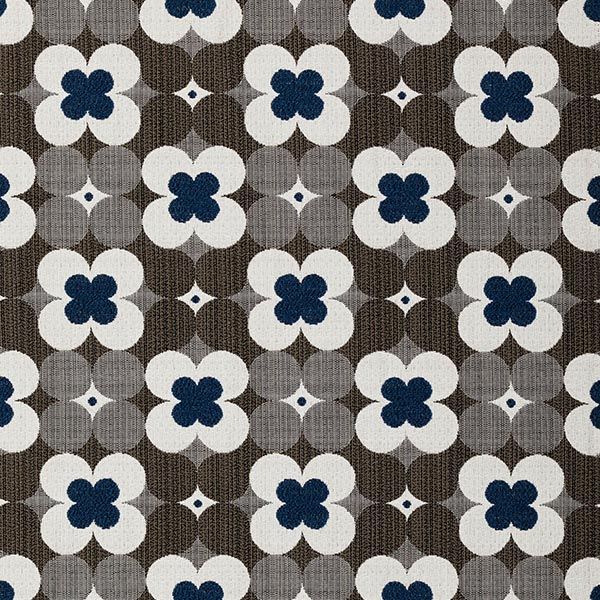 Outdura® Fabric Sample - Poppy Midnight | USA-Made, Solution-Dyed Acrylic