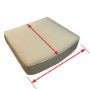 Rounded Seat Only Patio Furniture Cushion