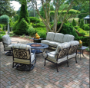 Hanamint St Augustine Deep Seating Armless Club Chair Replacement Cushions | Custom Outdoor Comfort