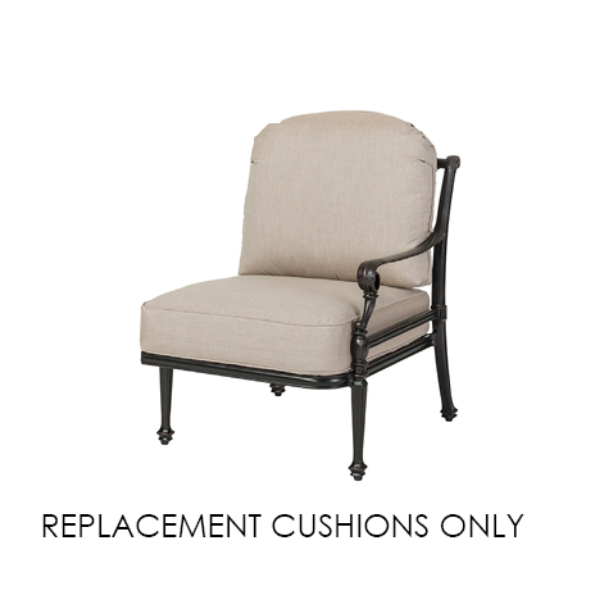 Gensun Grand Terrace Left Arm Chair Replacement Cushions