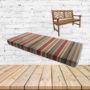 Sunbrella Brannon Redwood Outdoor Bench Cushion