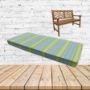 Sunbrella Bravada Limelite Outdoor Bench Cushion