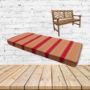 Sunbrella Bravada Salsa Outdoor Bench Cushion